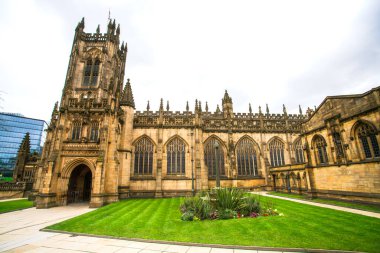 Manchester Katedrali, Manchester Anglikan Piskoposluğu 'nun ana kilisesi, Manchester Piskoposu' nun ve şehrin kilise, Manchester, İngiltere, Uk