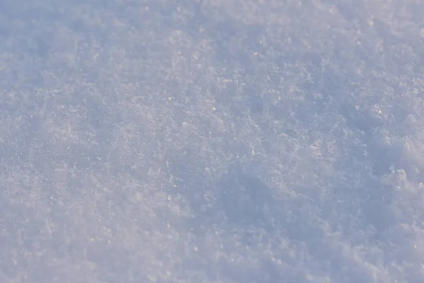 太陽の下での雪の白い背景 — ストック写真