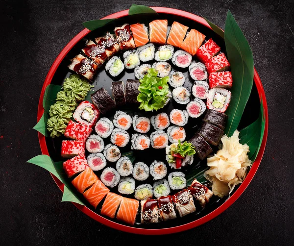 Japanese cuisine. Sushi.