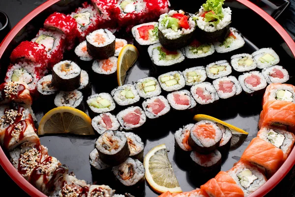 Japansk mat. Sushi. — Stockfoto