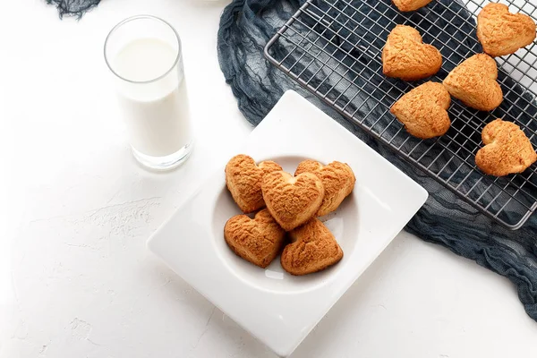 Dolci biscotti fatti in casa . — Foto Stock