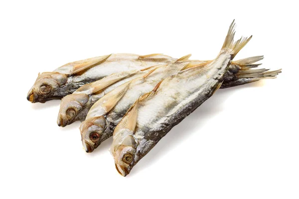 Sózott hal elszigetelt fehér background — Stock Fotó