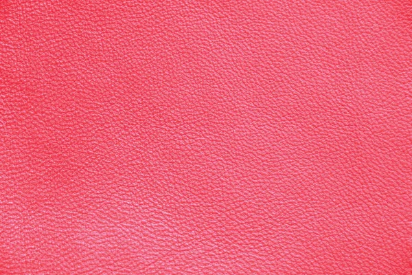 Textura Couro Genuíno Fundo Rosa — Fotografia de Stock