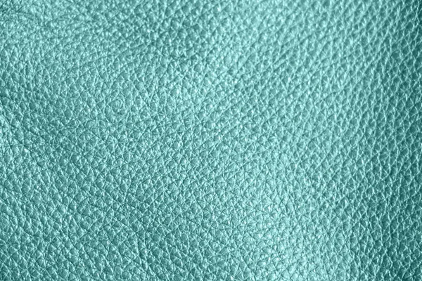 Texture Vera Pelle Fondo Blu — Foto Stock