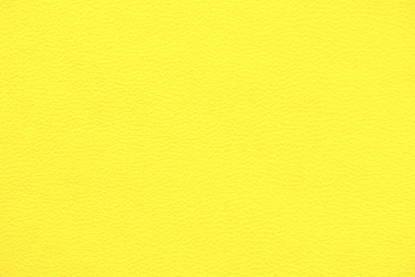 Textura Cuero Genuino Color Amarillo Primer Plano —  Fotos de Stock