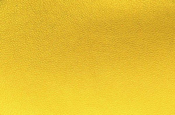 Υφή Από Γνήσιο Δέρμα Κίτρινο Χρώμα Closeup — Φωτογραφία Αρχείου