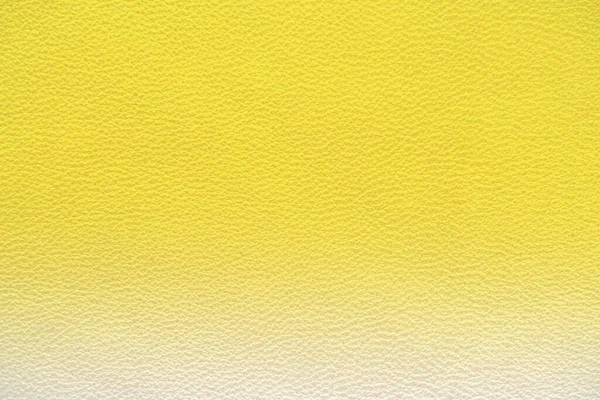 Texture Genuine Leather Yellow Color Closeup — Stock Photo, Image