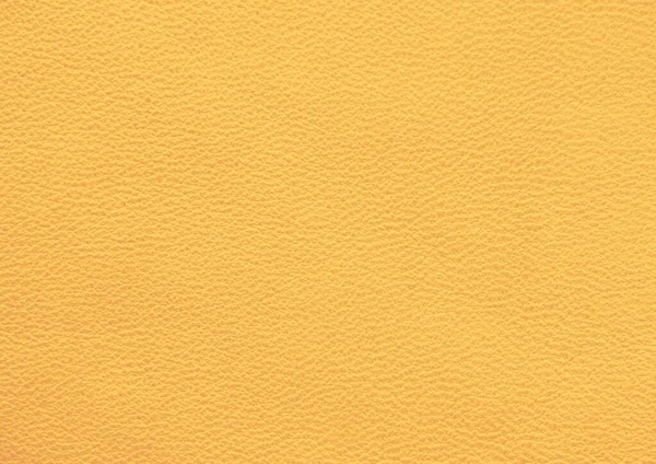 Texture Cuoio Genuino Colore Giallo Primo Piano — Foto Stock