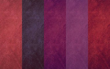 Doğal süetin dokusu. Deri kumaşın mor arkaplanı.