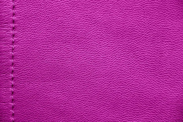 Couro Roxo Natural Textura Couro Violeta — Fotografia de Stock