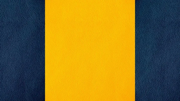 Texture Natural Leather Blue Yellow Colors — Stock Photo, Image