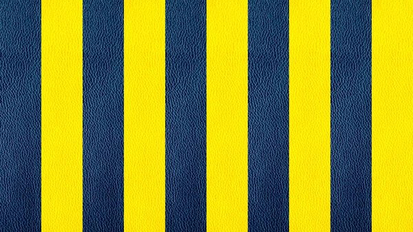 Texture of natural leather in blue and yellow colors