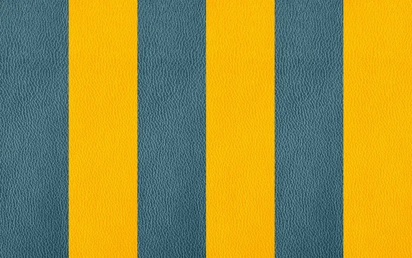 Textura Cuero Natural Colores Azul Amarillo — Foto de Stock