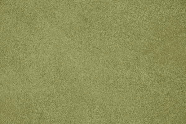 Textura Camurça Genuína Fundo Verde — Fotografia de Stock