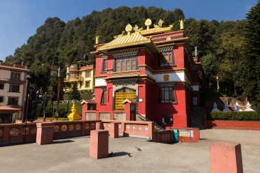 Triten Norbutse Bonpo Monastery, Kathmandu, Nepal clipart