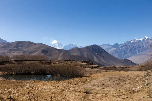 Paesaggio autunnale, Himalaya — Foto Stock