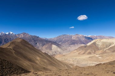 dağ manzarası, Himalayalar, alt Mustang