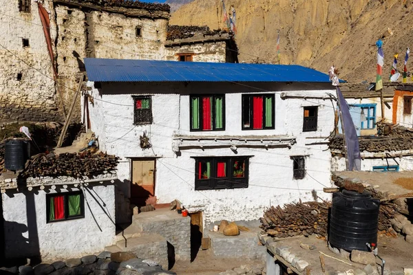 Tibetan village house — Stock Photo, Image