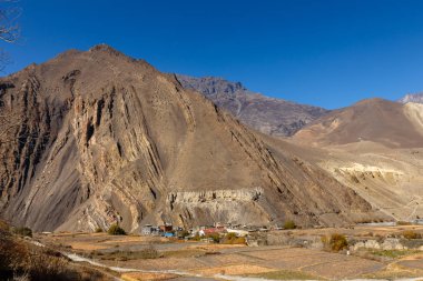Kagbeni Köyü görüntülemek.