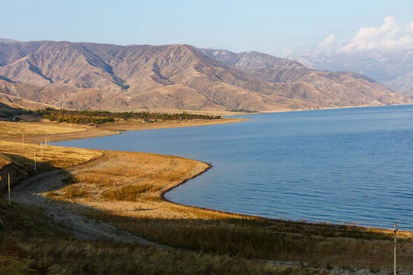 Toktogul Reservoir Území Toktogul Okresu Jalal Abad Regionu Kyrgyzstán — Stock fotografie