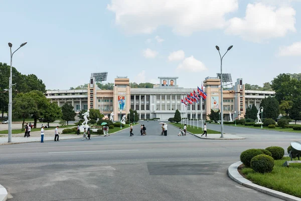 Pyongyang Corea Del Norte Julio 2019 Kim Sung Stadium Pyongyang — Foto de Stock