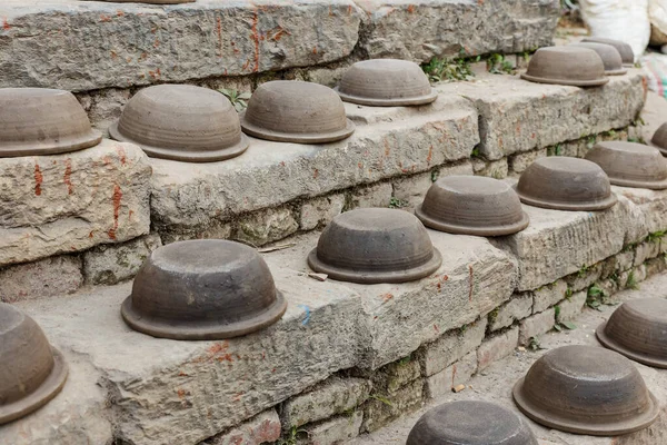 Nepalees aardewerk. Bhaktapur — Stockfoto