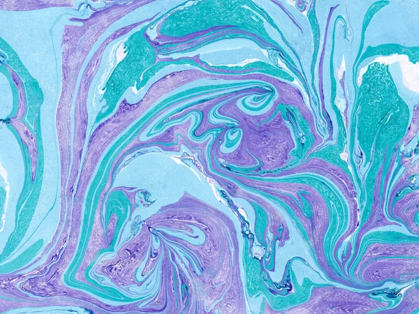 Textura de mármol abstracto dibujado a mano. Hecho a mano con pintura líquida . —  Fotos de Stock