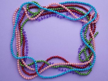 tatil ya da mardi gras boncuk makingframe
