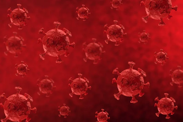 Coronavirus concept. Epidemic virus. Biology medical science concept. Medical background. — 스톡 사진