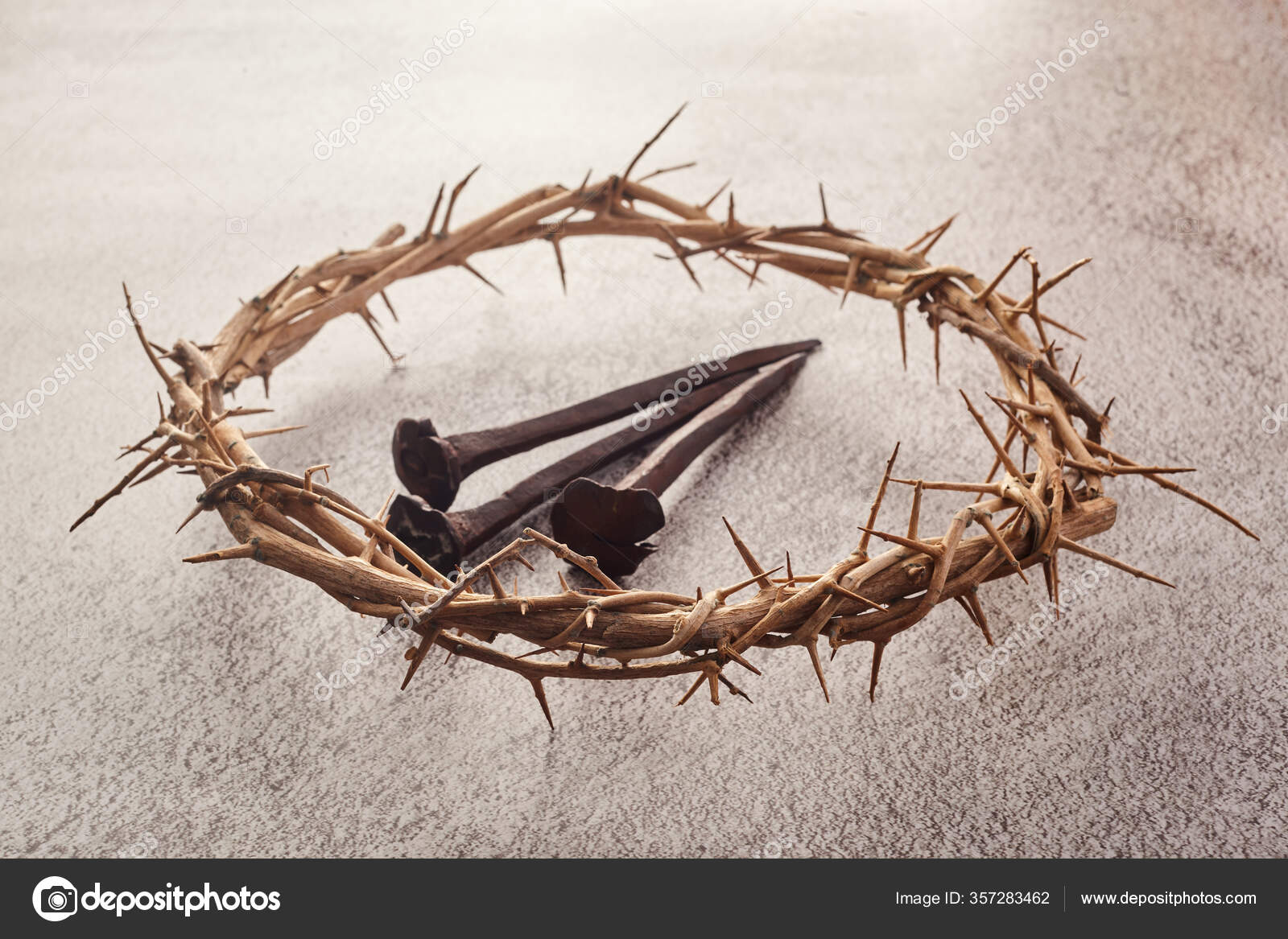 Crucifixion Jesus Christ Crown Thorns Nails Stock Footage Video (100%  Royalty-free) 34950619 | Shutterstock