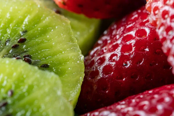 Natürliche Früchte Für Eine Nahrhafte Mahlzeit Mit Vielen Vitaminen Für Stockbild