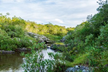 Uruguay 'ın doğusundaki dağlarda şelaleler ve engebeli ulusal parklar var.
