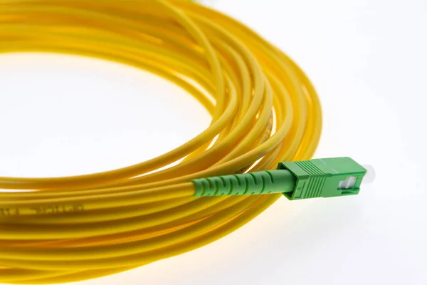 Condutores Fibra Óptica Multipares Para Extensão — Fotografia de Stock