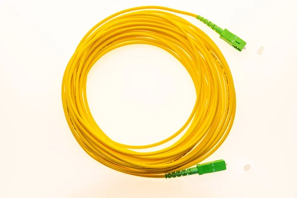 Condutores Fibra Óptica Multipares Para Extensão — Fotografia de Stock