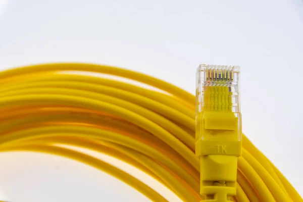 Condutores Fibra Óptica Multipares Para Extensão — Fotografia de Stock