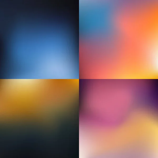 Renkli bulanık arka kümesi. Vektör çizim.