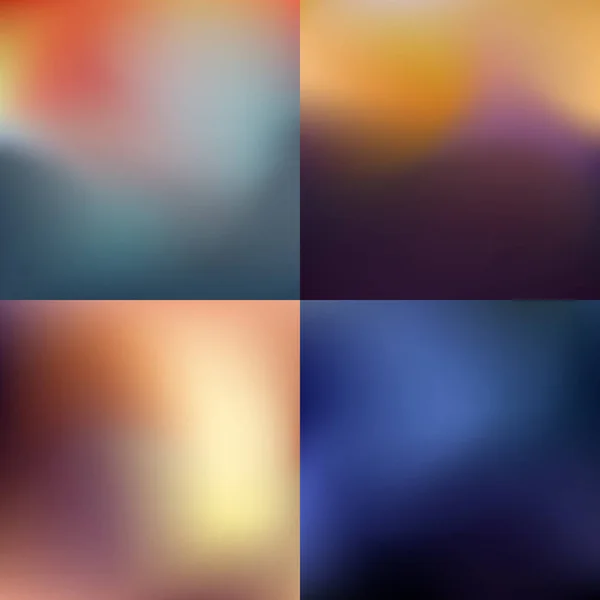 Renkli bulanık arka kümesi. Vektör çizim.