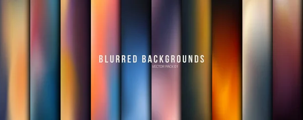 Renkli bulanık arka kümesi. Vektör çizim.