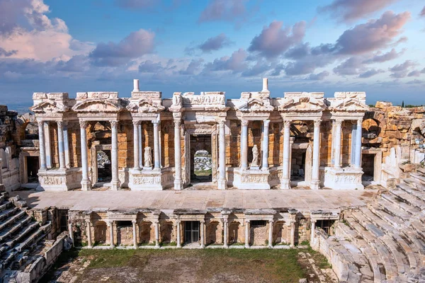 Hierapolis Ancient City Zříceniny Hierapolis Pamukkale Denizli Turecko — Stock fotografie