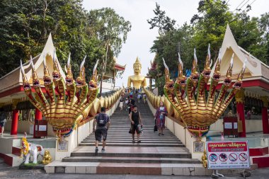 Big Buddha Statue in Big Buddha Temple in Pattaya, Thailand