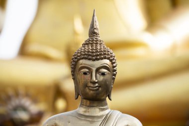 Big Buddha Statue Head in Big Buddha Temple in Pattaya, Thailand