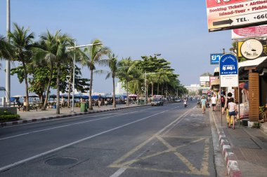 Pattaya Ana Yolu veya Pattaya Sahil Yolu, Pattaya, Tayland