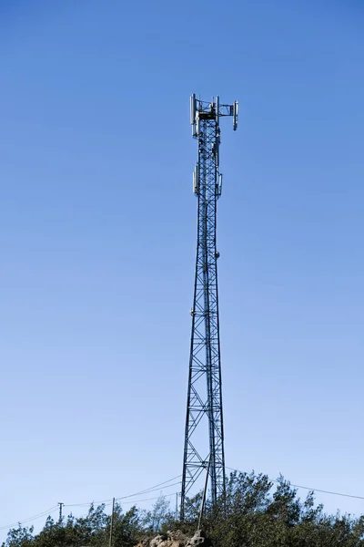 Antena Radio Móvil Celular Gsm Torre — Foto de Stock