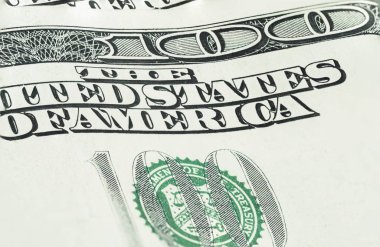 USD, Amerika Birleşik Devletleri 'nin makro fotoğrafını kapat Dolar, Dolar kavramı