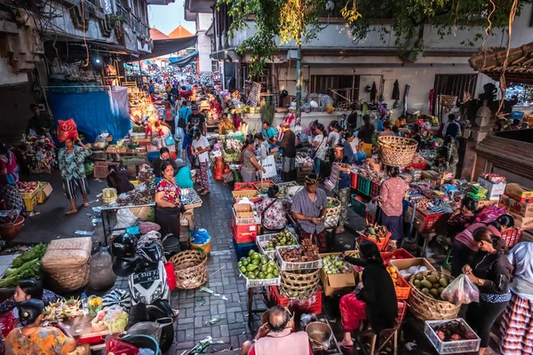 Ubud Bali Indonesia Febrero 2020 Ubud Morning Market Conocido Como — Foto de Stock