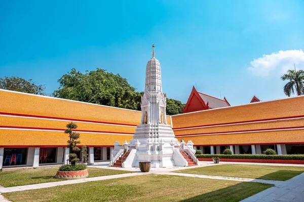 Bangkok Thailand Januari 2020 Detta Tempel Kallas Wat Mahathat Yuwaratrangsarit Royaltyfria Stockfoton