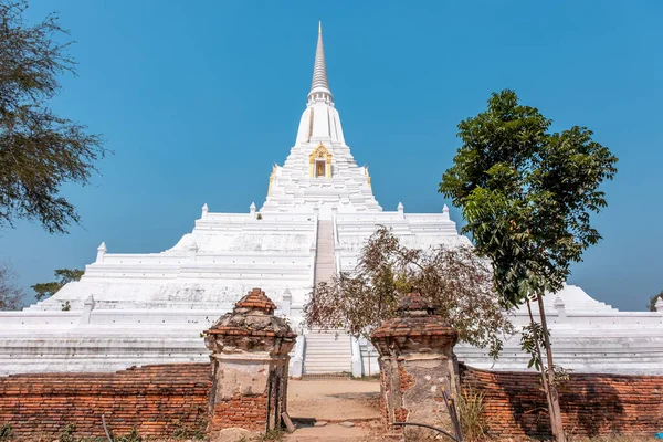 Ayutthaya Bangkok Thaïlande Février 2020 Nom Cet Endroit Temple Wat — Photo