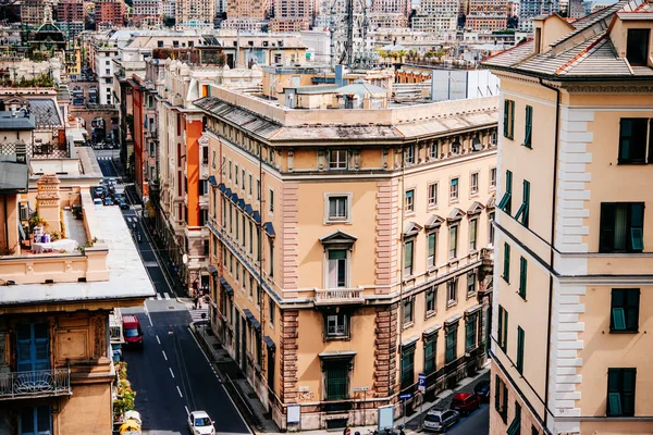 Genua in ligurien, italien — Stockfoto