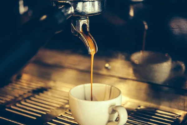 Kávé egy kávézóban — Stock Fotó