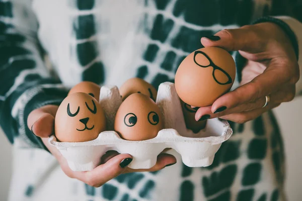 Μοντέρνα Πασχαλινά αυγά — Φωτογραφία Αρχείου